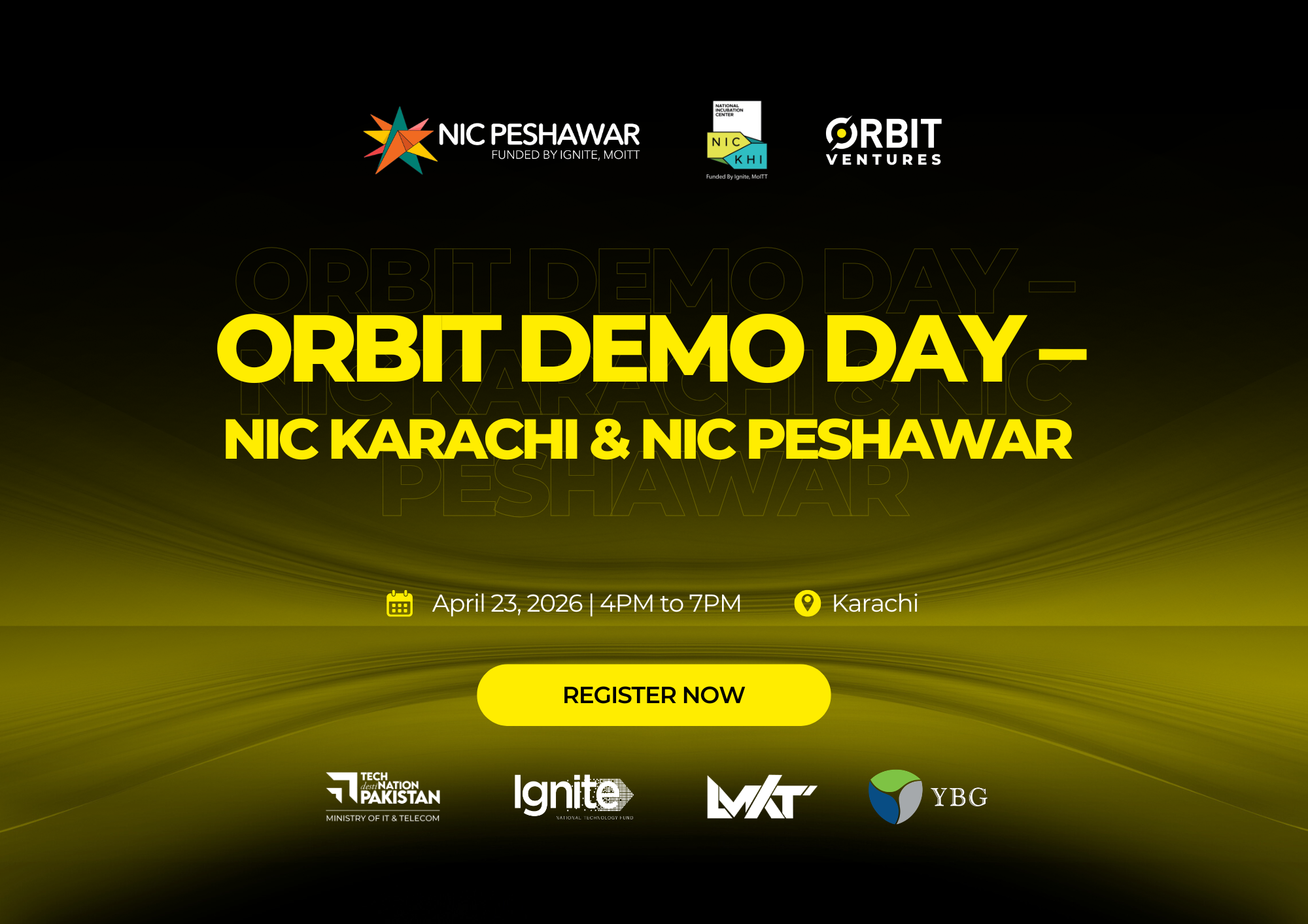 Orbit Demo Day – NIC Karachi & NIC Peshawar